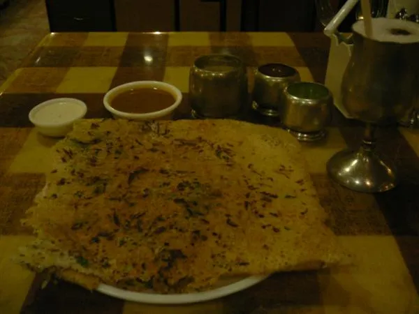 Rava Onion Masala Dosa