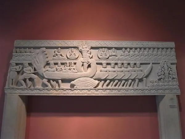 機場內也有 Churning of the Sea of Milk