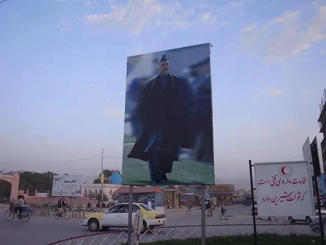 阿富汗現任總統 Hamid Karzai