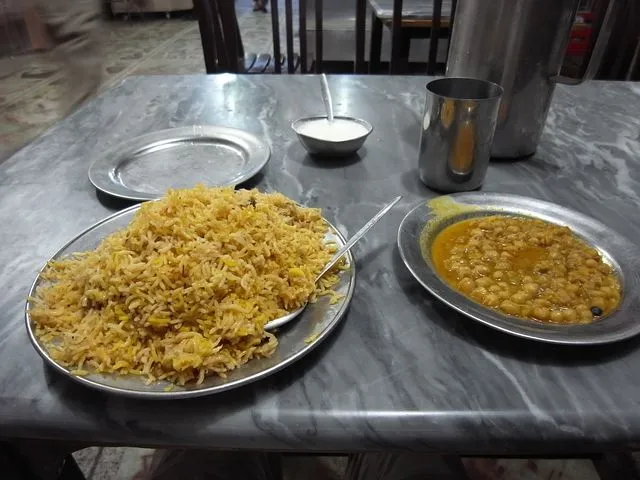 Chicken Biryani 飯內有雞髀