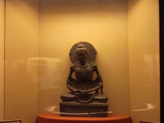 Gandharan sculpute - Fasting Buddha